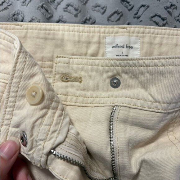 Wilfred Free Cropped Tapered Leg Pants Size 4 - Picture 7 of 9